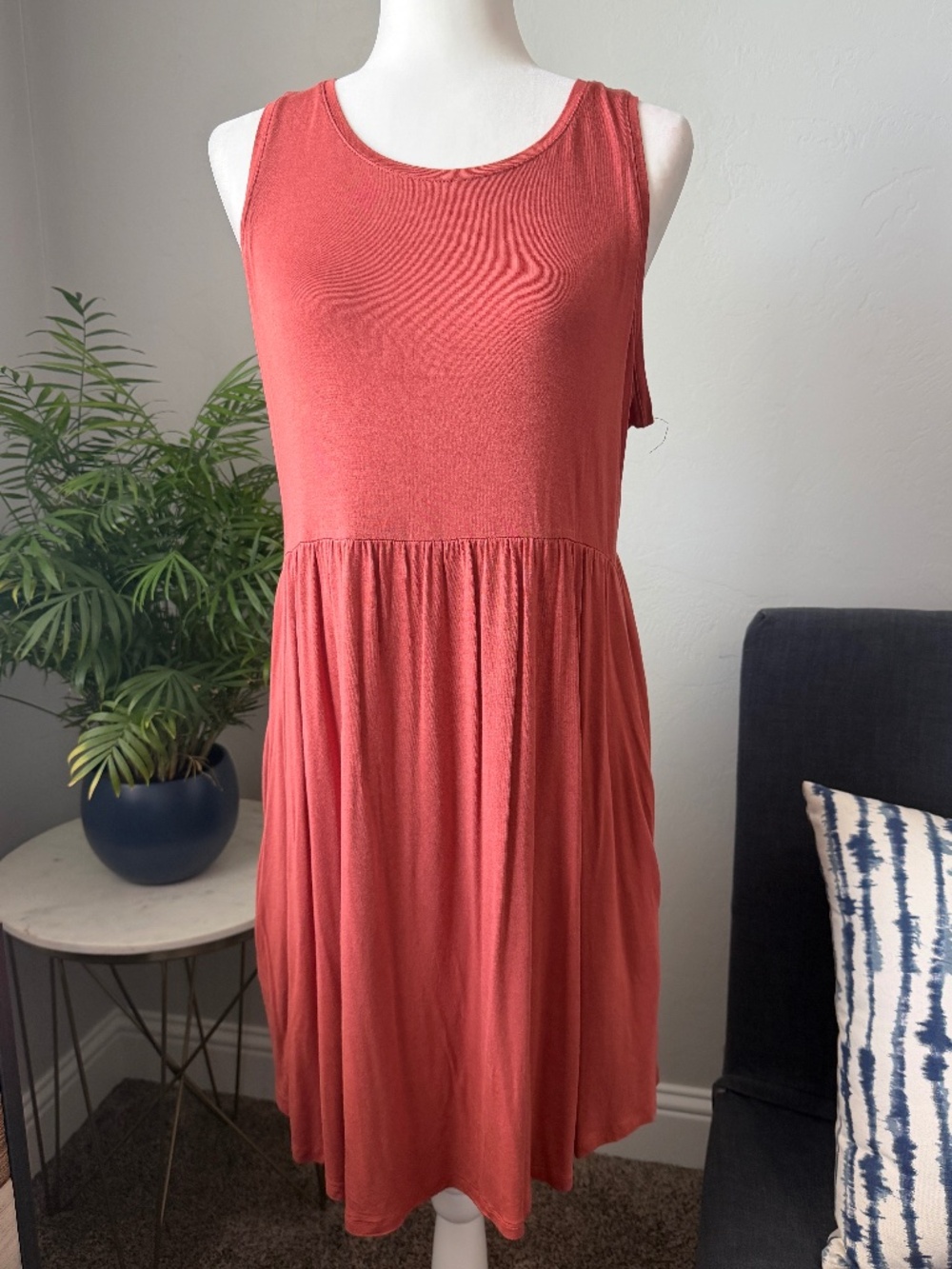 Maurices Jersey Knit Sleeveless Tank Dress - Womens - Sz L